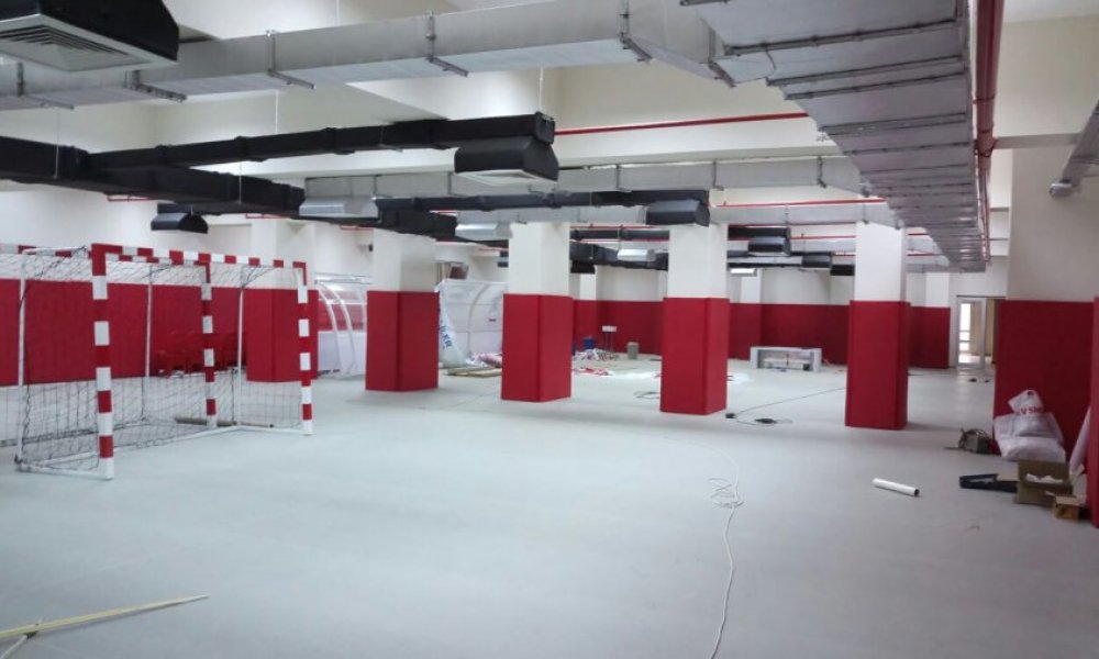 Çarşamba Belediyesi Kapalı Spor Salonu Çarpma Panosu