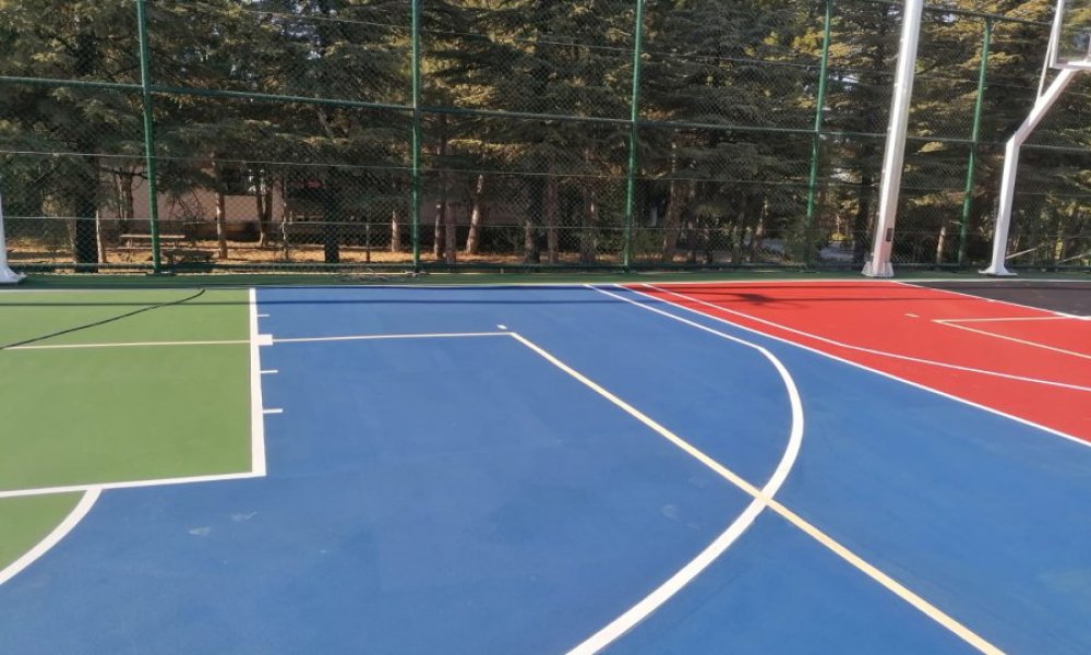 ANKARA FEN LİSESİ AKRİLİK KAPLAMA