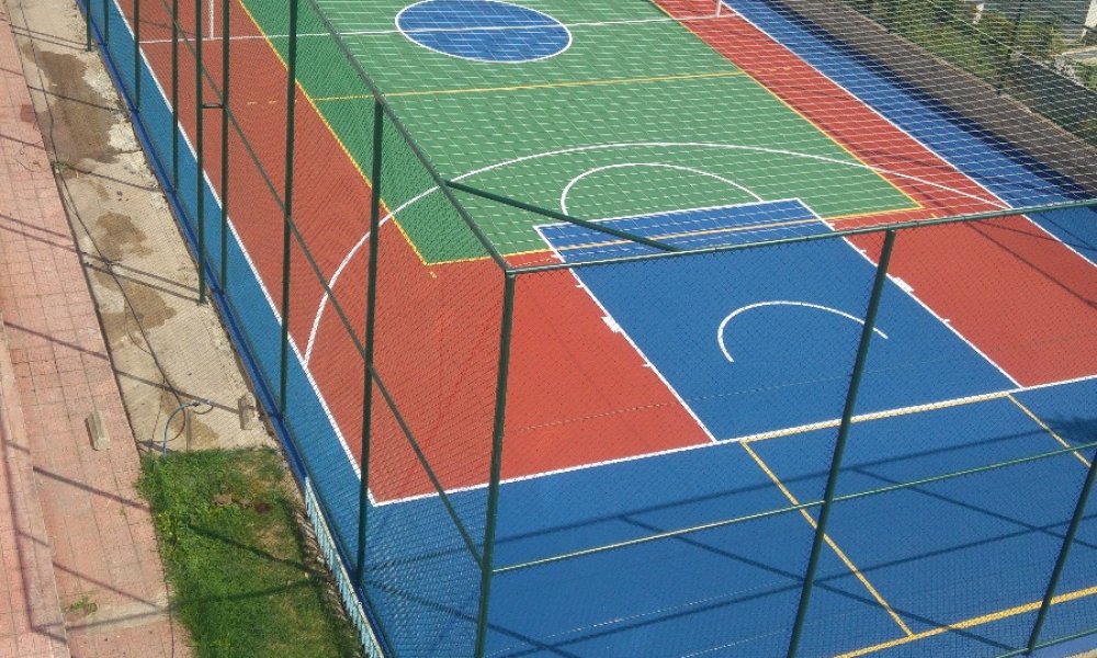 KARABÜK VAKIFBANK ZÜBEYDE HANIM ANADOLU LİSESİ SBR DÖKÜM ÜZERİ AKRİLİK KAPLAMA